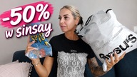 SINSAY -50%! ZOBACZ CO KUPIŁAM NA WYPRZEDAŻY