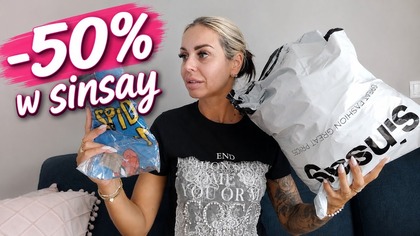 SINSAY -50%! ZOBACZ CO KUPIŁAM NA WYPRZEDAŻY