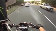 Poważny wypadek na motocyklu