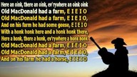 karaoke dla dzieci - Old MacDonald had a farm