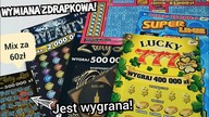 Zdrapki Lotto #427 Wymiana z kanałem Zdrapkowa Para  Jest sztabka 