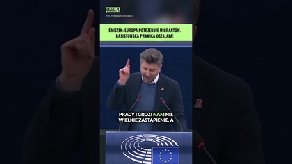Śmiszek grzmi z mównicy o migracji! #shorts