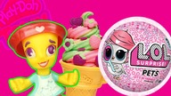 Play Doh  LOL Surprise EYE SPY Pets  bajki dla dzieci