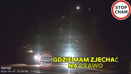 Starcie na zwężonej jezdni z powodu zaparkowanych samochodów #2184 Wasze Filmy