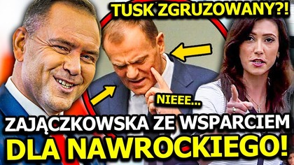 ZAJĄCZKOWSKA Z POTĘŻNYM WSPARCIEM DLA NAWROCKIEGO PRZECIWKO TUSKOWI! SOJUSZ PRZECIW WIATRAKOM!