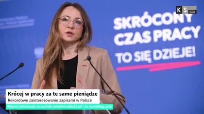 Krócej w pracy za te same pieniądze [KS Meteo & Business]