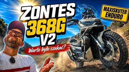 Zontes 368G V2 2026 - maksiskuter do zadań specjalnych: Warto było czekać?