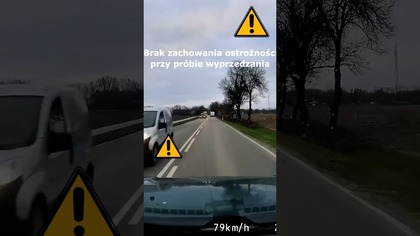 Brak zachowania ostrożności przy próbie wyprzedzania...
Zapraszam na odwiedziny!
Grupa na FB: https://www.facebook.com/groups/422309573623668
Instagram: https://www.instagram.com/pk_matan
Strona na FB: https://www.facebook.com/rikordwidjo

https://mubi.pl/id-AJX70F - MUBI, jeśli szukasz taniego ubezpieczenia, znajdziesz je tutaj! 
Dostaniesz zwrot 100zł do 30 dni na konto!

#polscykierowcy #kierowcy #rikordwidjo 
Włącz Full HD!

Pozdrawiam,
Rikord Widjo Team!