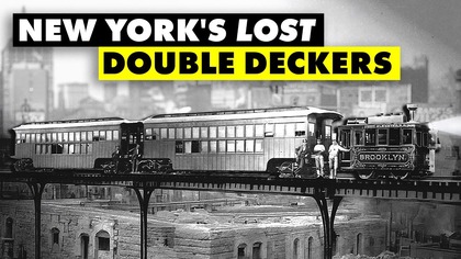 New Yorks Lost Double-Decker Train Above the Streets