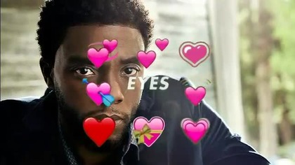 Black Panther is f***ing precious when he smile