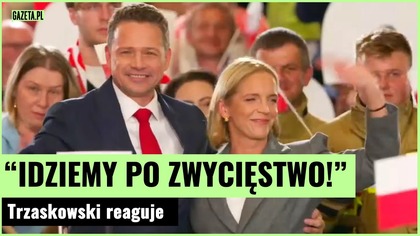 Trzaskowski reaguje na pierwsze wyniki wyborów! Zwrócił się do wyborców Konfederacji | Gazeta.pl