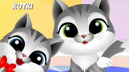 Koci taniec | Piosenka o kotkach | Miauczenie, skakanie, mruczenie