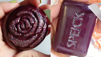 Soap Carving ASMR Relaxing Sounds no talking Satisfying ASMR Video