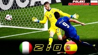 Włochy 2:0 Hiszpania 1/8 finału Euro 2016, skrót meczu, Polski komentarz HD