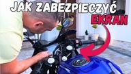 Jak zabezpieczyć ekran kokpitu w motocyklu | Naklejanie folii ochronnej #motocykl #wrapping #folia