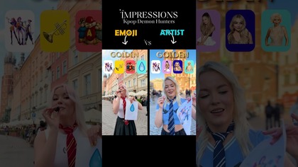 Golden Emoji VS Golden Artist Impressions 