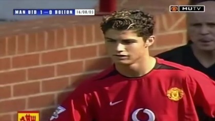 Tak wyglądał debiut Ronaldo w barwach Man Utd