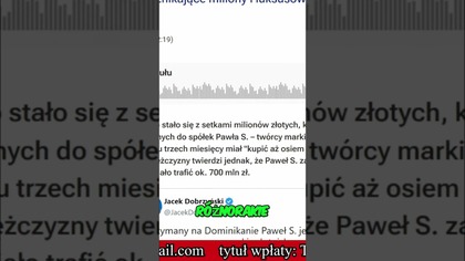 Znikające Miliony z RARS: Skandal Finansowy? #shorts