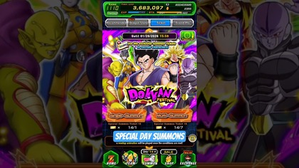 GAMMA GOHAN GAMMA PICCOLO SUMMONS DBZ DOKKAN BATTLE