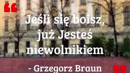 Życiorys Grzegorza Brauna w pigułce.  Po owocach poznajemy mp4 686x432