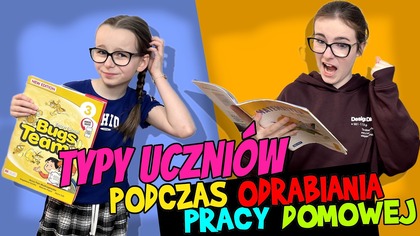 TYPY UCZNIÓW PODCZAS ODRABIANIA PRACY DOMOWEJ #fikimikiagatkiimoniki