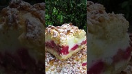 Najlepsze CIASTO KRUCHE Z RABARBAREM I BUDYNIOWĄ PIANKĄ, zawsze się udaje, łatwe i pyszne