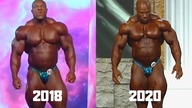 Phil Heath Bubble Gut 2018 vs 2020