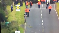 Ulster GP 2014 - Anstey highside causes carnage behind