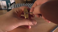 Szybkie Otwarcie kłódki Gerda Brass Line bez klucza - Gerda Brass Line Padlock Fast Rake - Picked