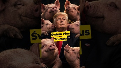Świnia Plus Trumpa #Trump #USA #socjalizm #wybory #polityka #Kaczyński #socjal