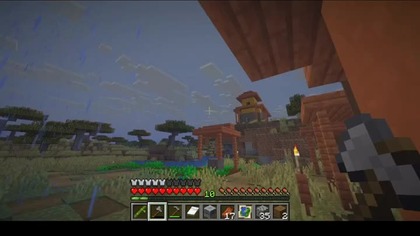I love this seed, but sometimes it gets a little damaged #game #minecraft #gaming #funny #Absurd