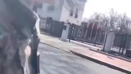 Amerykański żołnierz z @AFSpecOpsCmd w ramach protestu wobec ludobójstwa @israel . a na narodzie  mp4 686x432