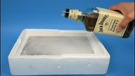 DRY ICE PLATFORM vs DIFFERENT LIQUIDS I Experiments