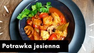 POTRAWKA JESIENNA Z KURCZAKIEM I KAPUSTA PEKIŃSKA - PRZEPIS OD WIDZA