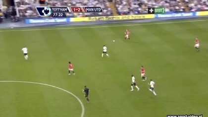 Premier League sezon 2009/2010 Tottenham 1-3 Man Utd Rooney