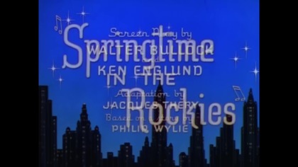 Wiosna w Górach Skalistych 1942 lektor pl