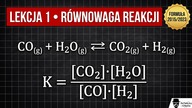 LEKCJA 1 | NIEORGANICZNA | RÓWNOWAGA REAKCJI | Kurs maturalny