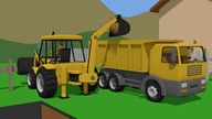 Trucks and Excavators Compilation For Kids | Construction Machines | Maszyny Budowlane bajki Koparki