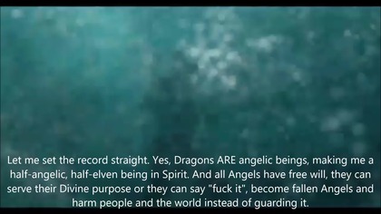 I am a Marine Spirit - No, we are not demons, we dont hate God