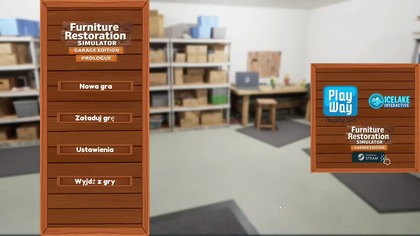 Pierwsze meble do renowacji!  | #1 | Furniture Restoration Simulator: Garage Edition: Prologue