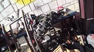 Quadkart Moskwicz Azak cz. 3 -Montaż silników + wahacz tył
