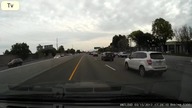 Wypadek motocyklisty na drodze