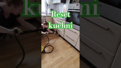 Kuchnia lśni  Clean with me  #uporzadkowana #shorts