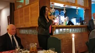 Akademia z okazji Dni Honorowego Krwiodawstwa.  Restauracja Szmaragdowa.  Kudowa-Zdrój.