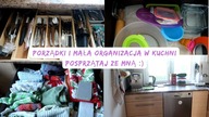 Motywacyjne szybkie sprzątanie kuchni Posprzątaj ze mną  Uporządkowana
