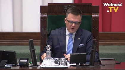 BURZA NA POCZĄTKU OBRAD! MENTZEN ATAKOWANY PRZEZ HOŁOWNIĘ I PSYCH0FANA!