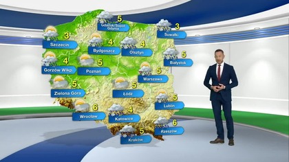 Prognoza pogody na TVN Meteo (17. 01. 2023)