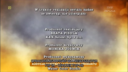 TVPSERIALE - 19-12-2024 - Reklamy, Ogłoszenie nadawcy, Sponsorzy, Ogłoszenie społeczne