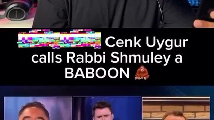 Rabin Shmuley nazwany pawianem