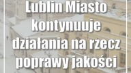 Lublin: Miasto kontynuuje działania na rzecz poprawy jakości powietrza